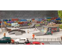 NOCH 66834 - Kit di montaggio micro-motion Skatepark in taglio laser, con person