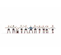 NOCH Squadra Calcio, Realistico Personaggi Gioco per Modellbahnspur N,