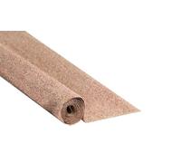 NOCH Tappetino in pietrisco beige, con modellismo, 100 x 60 cm, per scartamenti H0, TT, N, Z, ideale per stazioni ferroviarie e spazi commerciali