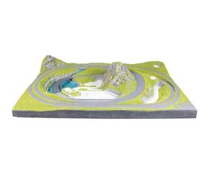 NOCH Terreno prefabbricato "Bolzano", paesaggio modellistico, ideale per scartamento Z perfetto per progettare impianti di modellismo | 77 x 52 cm circa 14 cm di altezza