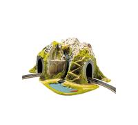 NOCH Traforo di Angolo, 1-gleisig Curvo Con Antichi Portici per H0