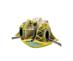 NOCH Traforo di Angolo, 1-gleisig Curvo Con Antichi Portici per H0