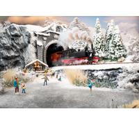 NOCH TT Set Adventskalender Con 24 Miniature Dipinte A Mano 3D, Figure 1:120