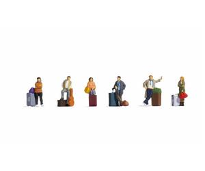 Noch Viaggiatori con bagagli scala 1:160 N 36217 modellismo