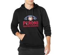 noche Kemeng Peroni Nastro Azzurro Italian Beer Blcak White Hoody Unisex L