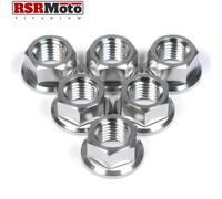 Noci Per Pignone Posteriore In Titanio Kawasaki ZX6R ZX6RR 600 636, 1996-2024