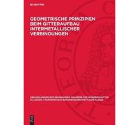 Nocontributor Geometrische Prinzipien beim Gitteraufbau inter (Copertina rigida)