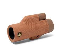 Nocs Provisions Tubo da campo 8 x 32 impermeabile, telescopio con ingrandimento 8x, prisma Bak4, ampio campo visivo per bird watching, zaino in spalla e osservazione della fauna selvatica, marrone