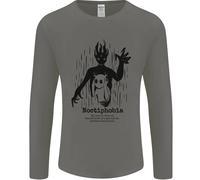 Noctiphobia Phobia Di Notte Halloween Uomo Maniche