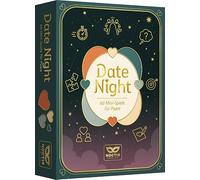 Noctis Date Night 60 Mini Giochi per Coppie Gioco per 2 Persone | 60 mini giochi variegati per coppie. Risate insieme, imparate nuove cose e giocate come squadra o l'uno contro l'altro.
