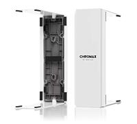 Noctua NA-HC6 chromax.white, Cover Estetica Aggiuntiva per Dissipatore | Adatto ai Dissipatori per CPU Serie NH-U14S, Alluminio Verniciato a Polvere, Facile Installazione senza Attrezzi