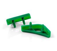 Noctua NA-SAVP1 chromax.green, Cuscinetti Antivibrazione per Ventole Noctua da 140 mm e 120 mm (16 pezzi, Verde)