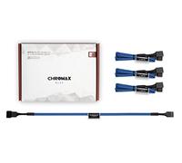 Noctua NA-SEC1 chromax.blue, Set Cavi Prolunga 30cm per Ventole Conf da 4