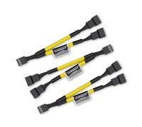 Noctua NA-SYC1 CHROMAX.YELLOW Prolunga del cavo Giallo Femmina Femmina 115 mm 3