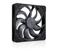 Noctua NF-A14x25 G2 PWM chromax.black, Ventola per PC Silenziosa di Qualità Premium da 140 mm, 4-Pin (Nero)