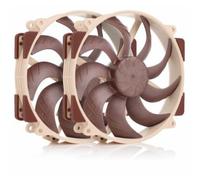Noctua NF-A14x25r G2 PWM Sx2-PP 2-Pack 140mm Ventole Aggiuntive Marrone