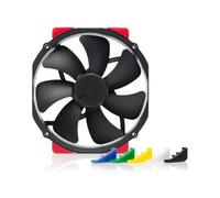 NF-A15 HS-PWM chromax.black.swap Case per computer Ventilatore Nero, Ventola Nero, Ventilatore, 300 Giri/min, 1500 Giri/min, 140,2 m³/h, Nero