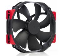 NF-A15 HS-PWM chromax.black.swap Case per computer Ventilatore Nero, Ventola Nero, Ventilatore, 300 Giri/min, 1500 Giri/min, 140,2 m³/h, Nero