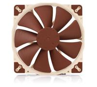 NF A20 5V PWM Case per computer Ventilatore 20 cm Beige, Rosso, Ventola Ventilatore, 20 cm, 350 Giri/min, 800 Giri/min, 146,9 m³/h, Beige, Rosso
