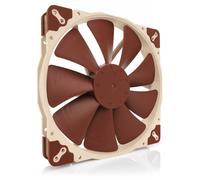 NF A20 5V PWM Case per computer Ventilatore 20 cm Beige, Rosso, Ventola Ventilatore, 20 cm, 350 Giri/min, 800 Giri/min, 146,9 m³/h, Beige, Rosso