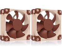 Noctua NF-A8 PWM, Ventola Silenziosa di Qualità Premium, 4-Pin (80 mm, Marrone) (Confezione da 2)