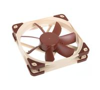 Noctua NF-S12A FLX, Ventola Silenziosa di qualità Premium, 3-Pin (120 mm, Marrone)