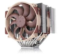 Noctua NH-D15 G2 HBC, Dissipatore Dual-Tower Silenzioso ad Alte Prestazioni | Altezza 168mm, Raffreddamento Massima Silenziosità, 8 Heatpipe, Alta Convessità Specifica Intel LGA1700, 2 Ventole da 140mm