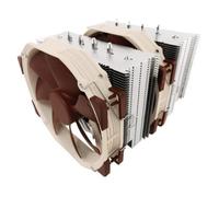Noctua NH-D15 sistema di raffreddamento per computer Processore Refrigeratore 14 cm Beige, Marrone, Acciaio