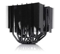 Noctua NH-D15S chromax.Black, dissipatore CPU dual-tower di alta qualità con ventola NF-A15 PWM da 140 mm (nero)