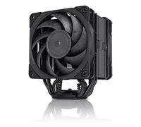 Noctua NH-U12A chromax.black, Dissipatore Single-Tower ad Alte Prestazioni | Altezza 158mm, Raffreddamento Silenzioso High-End, per Intel e AMD, 2 Ventole da 120mm, Compatibilità RAM 100%, Kit Accessori
