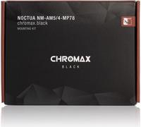 Noctua NM-AM5/4-MP78 chromax.black, Kit di Montaggio SecuFirm2 per AM5 e AM4 di AMD (Nero)
