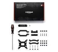 Noctua NM-M1-MP78 chromax.black, Kit Montaggio MultiSocket Alte Prestazioni | Supporta AM5/AM4 e LGA1851/LGA1700/LGA1200, per Dissipatori Noctua con Interasse di 78mm, Cacciavite Torx T20 Incluso
