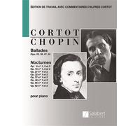 Nocturnes Op. 9, 15, 27, 32 - 1er volume Texte Français Edition De Travail Avec Commentaires D'Alfred Cortot - Partition