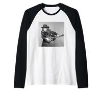 Noddy Holder Slade Frontman Ritratto di Allan Ballard Maglia con Maniche Raglan