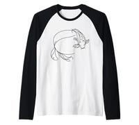 Nodi Linea Grafica Appassionati Celtici Maglia con Maniche Raglan
