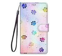 Nodigao Compatibile per Vivo V70 Fe Cover a Libro Pelle Book PU Portafoglio Magnetica con Disegni 360 Animale Motivo Antiurto Case Flip Protettiva Bumper Custodia - Passo