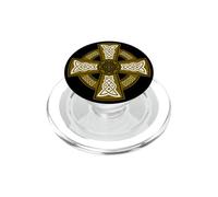 Nodo decorativo celtico a croce alta 7 PopSockets PopGrip per MagSafe