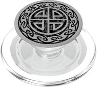 Nodo di protezione vintage scudo celtico norreno vichinghi PopSockets PopGrip per MagSafe