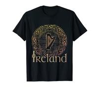 Nodo simbolo arpa celtica Gaelic Irish Pride Ireland Forever Maglietta