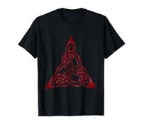 Nodo Triangolo con Fili Doppiati Rosso Maglietta