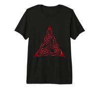 Nodo Triangolo con Fili Doppiati Rosso Maglietta Premium