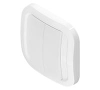 NODON, Interruttore a parete wireless a 2 pulsanti per sistema Zigbee, Bianco