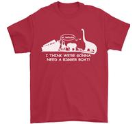 Noè Ark Dinosauri T- Rex Ateismo Atheism Uomo T-Shirt 100% Cotone