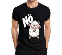 Nö Schaf Sauer Grumpy - Maglietta da uomo, Nero , XL