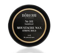 Noeberu Moustache Wax - Strong Hold Sandalwood 25 ml