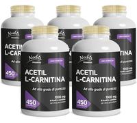 Noebis Pharma Acetil L-Carnitina 1000 mg - 5x450 Compresse - 2250 Tota