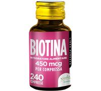 Noebis Pharma Biotina (Vitamina B8) 450 µg - 240 Compresse - 1 al Gior