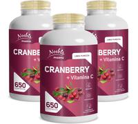 Noebis Pharma Cranberry + Vitamina C - Mirtillo Rosso 1950 Pc Compress