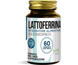 Noebis Pharma Lattoferrina 200 mg - 60 Capsule - 1 al Giorno 60 Pc Cap