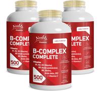 Noebis Pharma Vitamina B Complex + Vitamina C - 500 Compresse 3 Pc Com